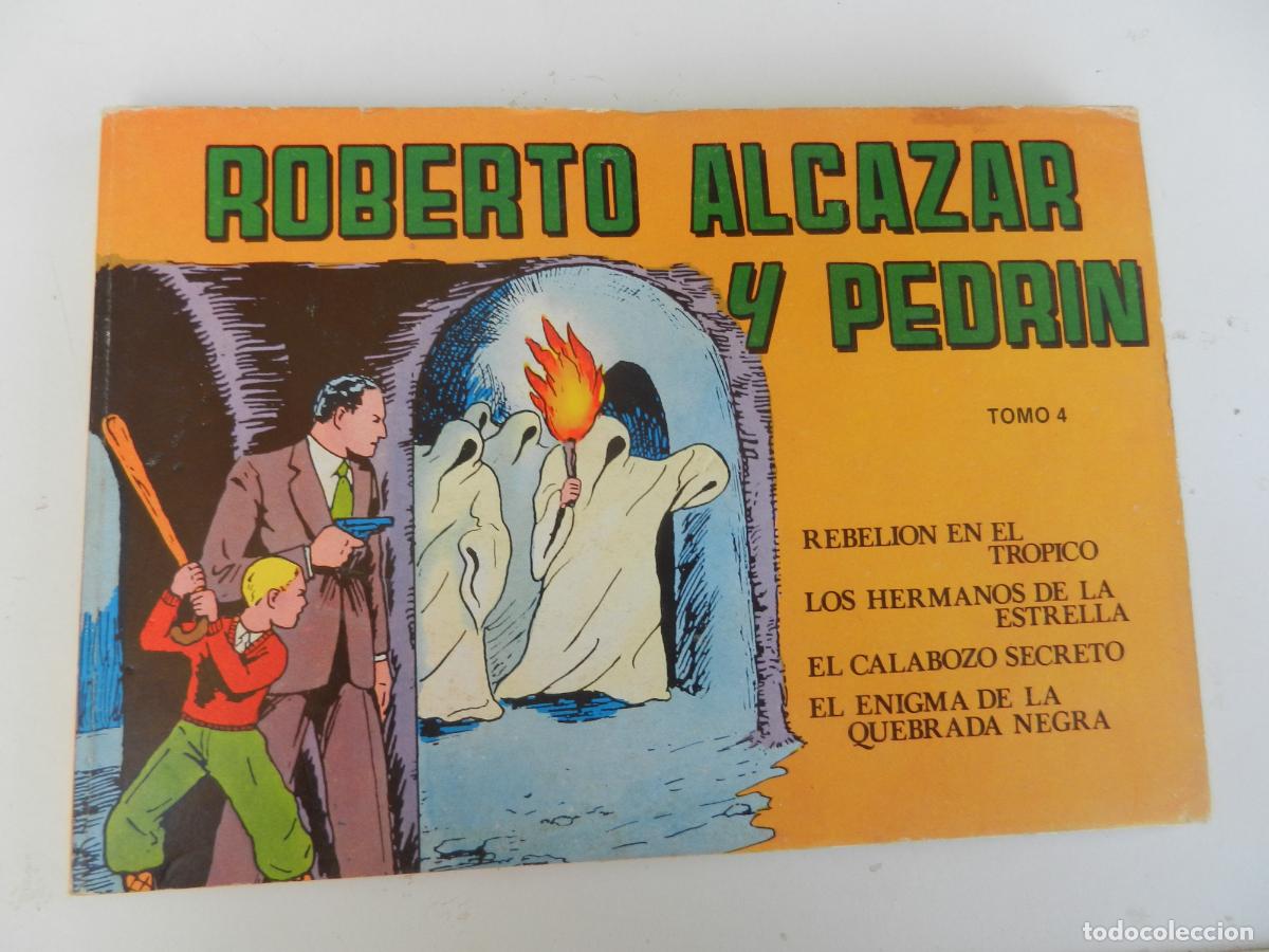 Tebeos: ROBERTO ALCAZAR Y PEDRIN - TOMO 4 - VER TITULOS - EDT- VALENCIANA