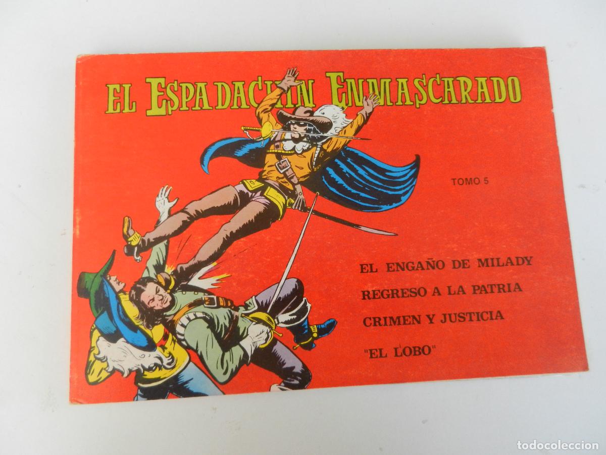 Tebeos: EL ESPADACHIN ENMASCARADO - TOMO 5 - EDTORIAL VALENCIA