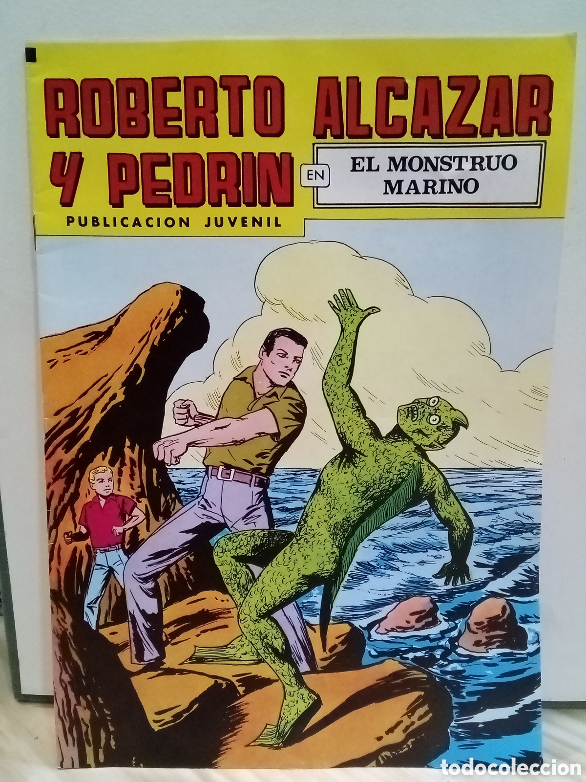 Comics: Roberto Alc&aacute;zar y Pedrin, El monstruo marino