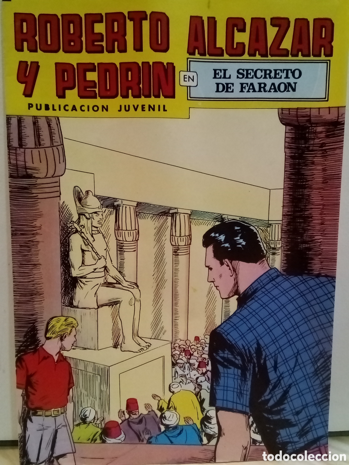 Comics: Roberto Alc&aacute;zar y Pedrin, El secreto de faraon