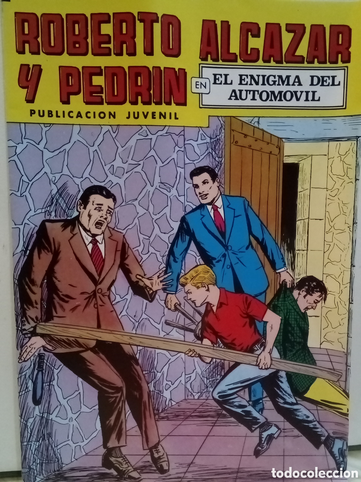 Tebeos: Roberto Alc&aacute;zar y Pedrin, En el enigma del automovil