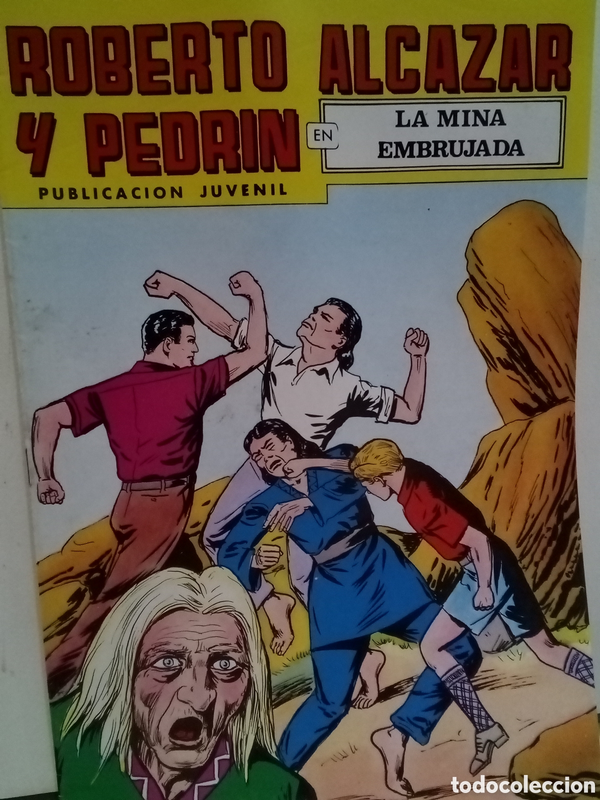 Comics: Roberto Alc&aacute;zar y Pedrin, En la mina embrujada