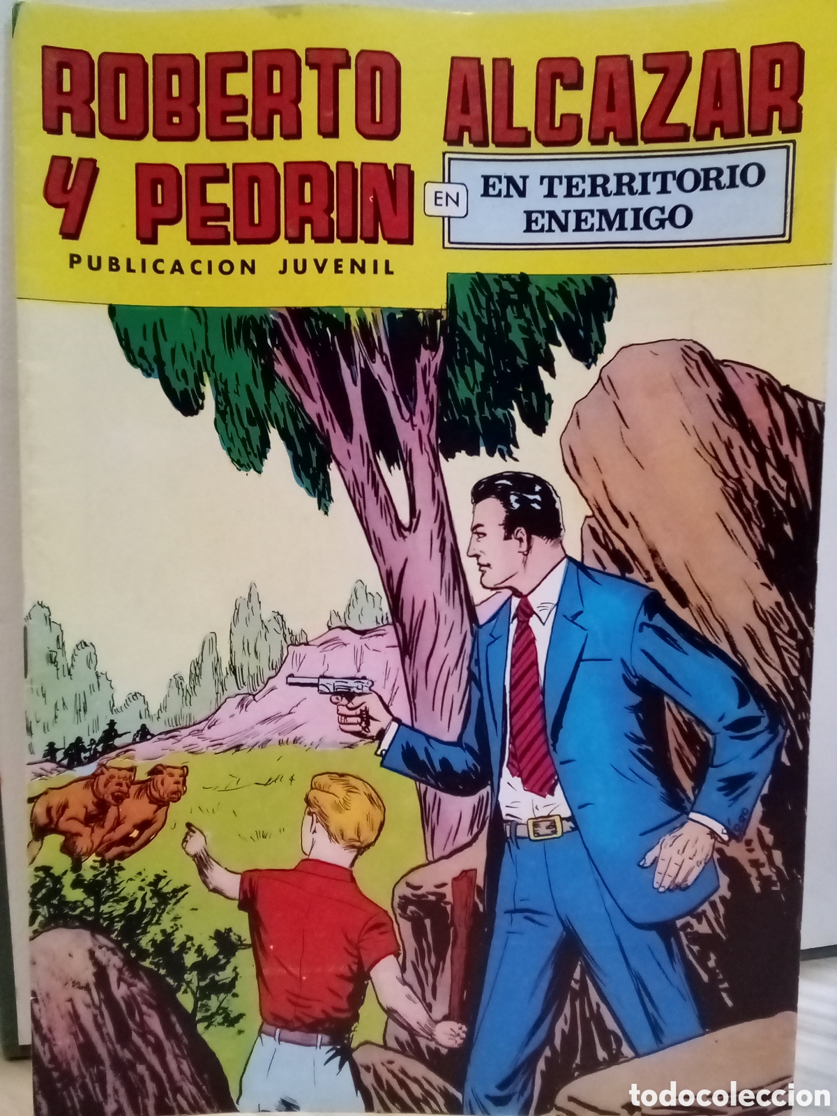 Livros de Banda Desenhada: Roberto Alc&aacute;zar y Pedrin, En territorio enemigo