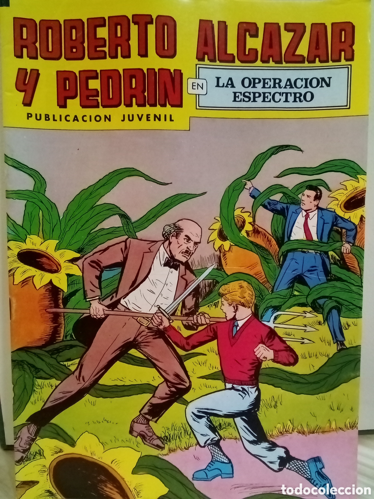 Tebeos: Roberto Alc&aacute;zar y Pedrin, En la operaci&oacute;n espectro