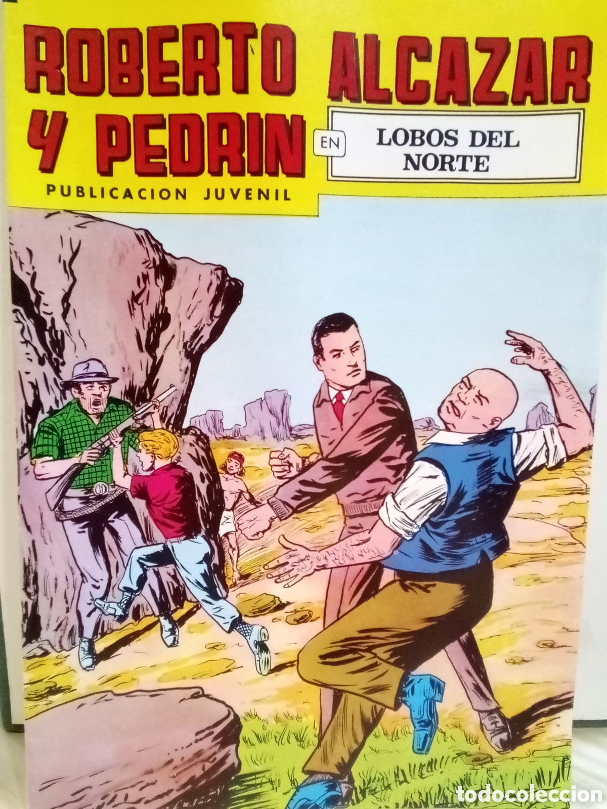 Comics: Roberto Alc&aacute;zar y Pedrin, En lobos del norte
