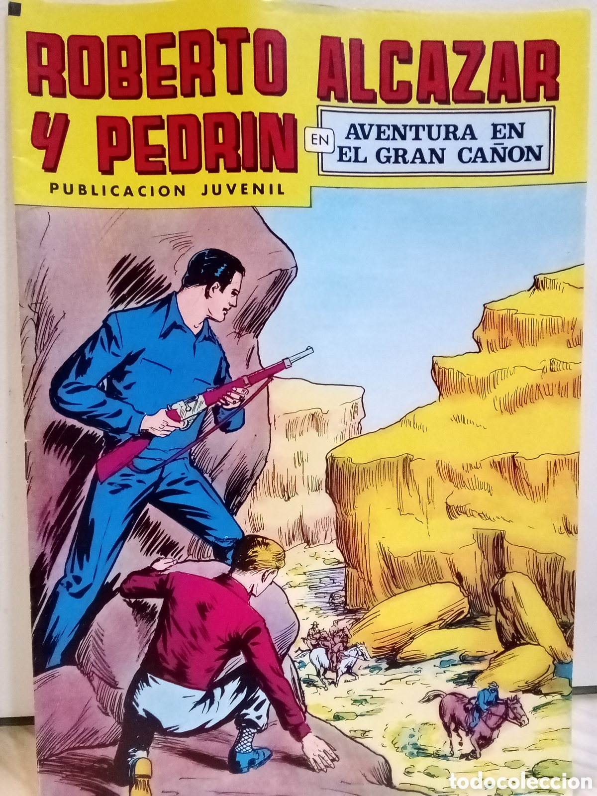 Tebeos: Roberto Alc&aacute;zar y Pedrin, En aventura en el gran ca&ntilde;on