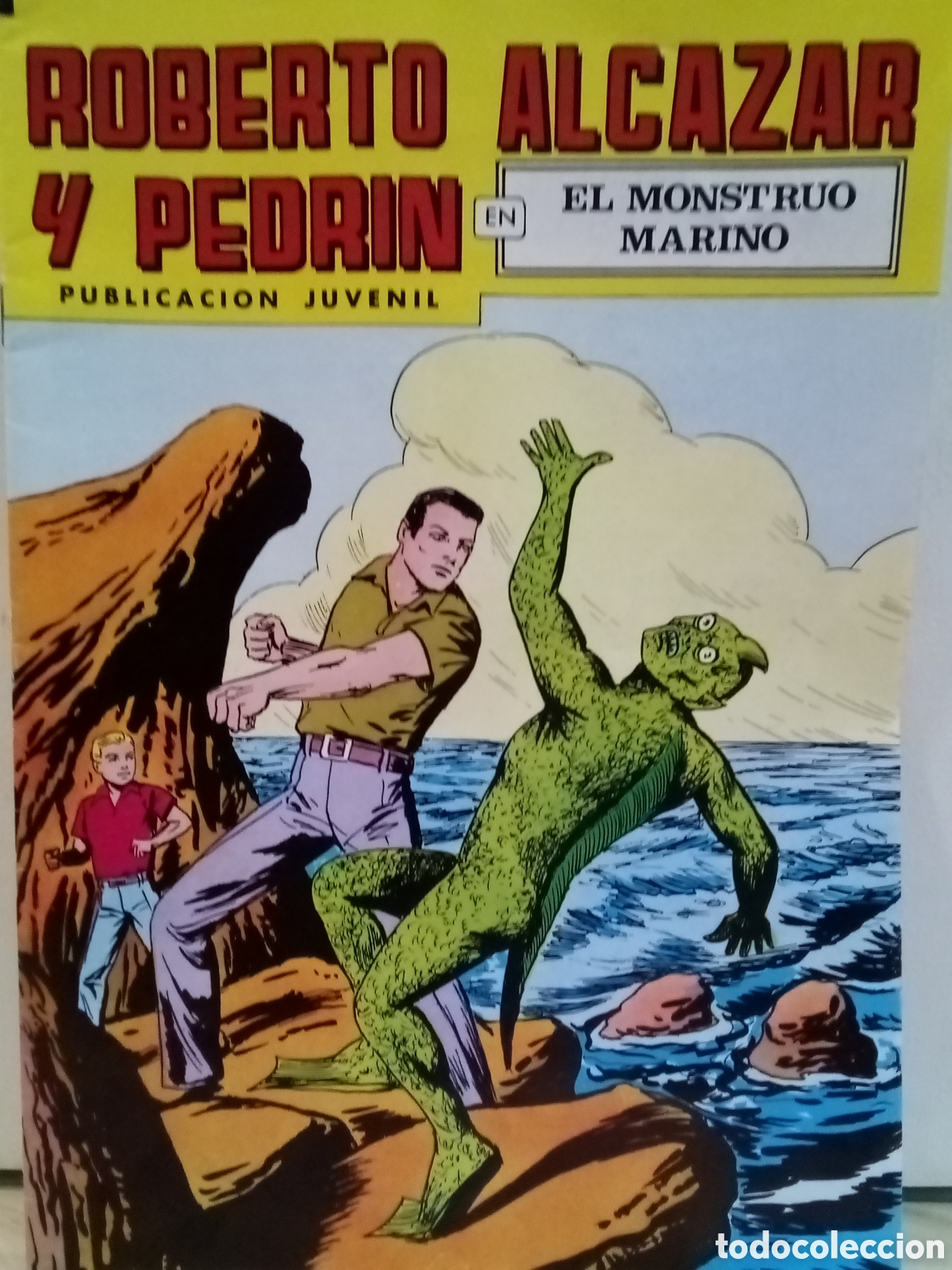 Giornalini: Roberto Alc&aacute;zar y Pedrin, En el monstruo marino