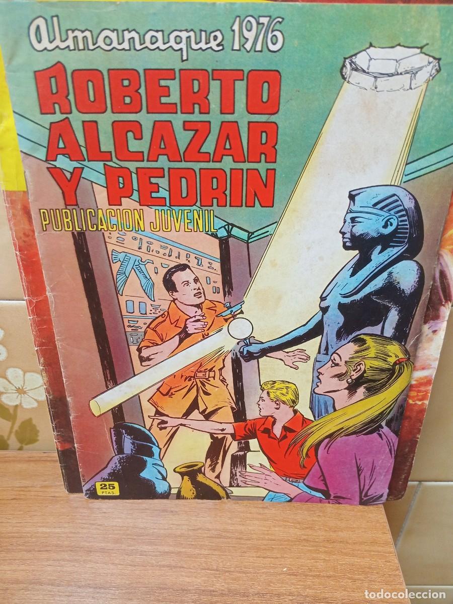 Tebeos: ROBERTO ALCAZAR Y PEDRIN- ALMANAQUE 1976 - VALENCIANA