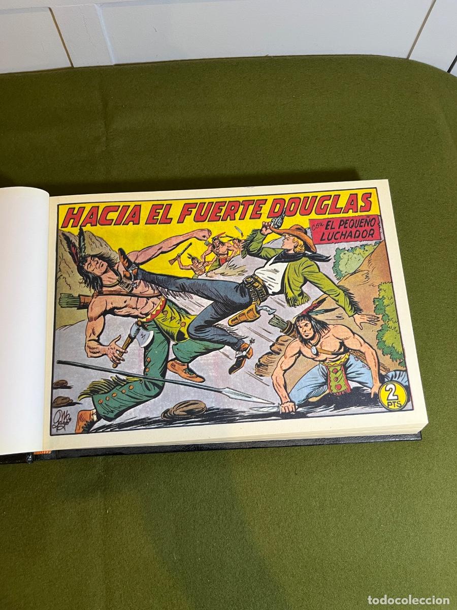 Tebeos: Tomo encuadernado El Peque&ntilde;o Luchador Tomo V n&uacute;meros 185 al 230 Editorial Valenciana cuadernos origi