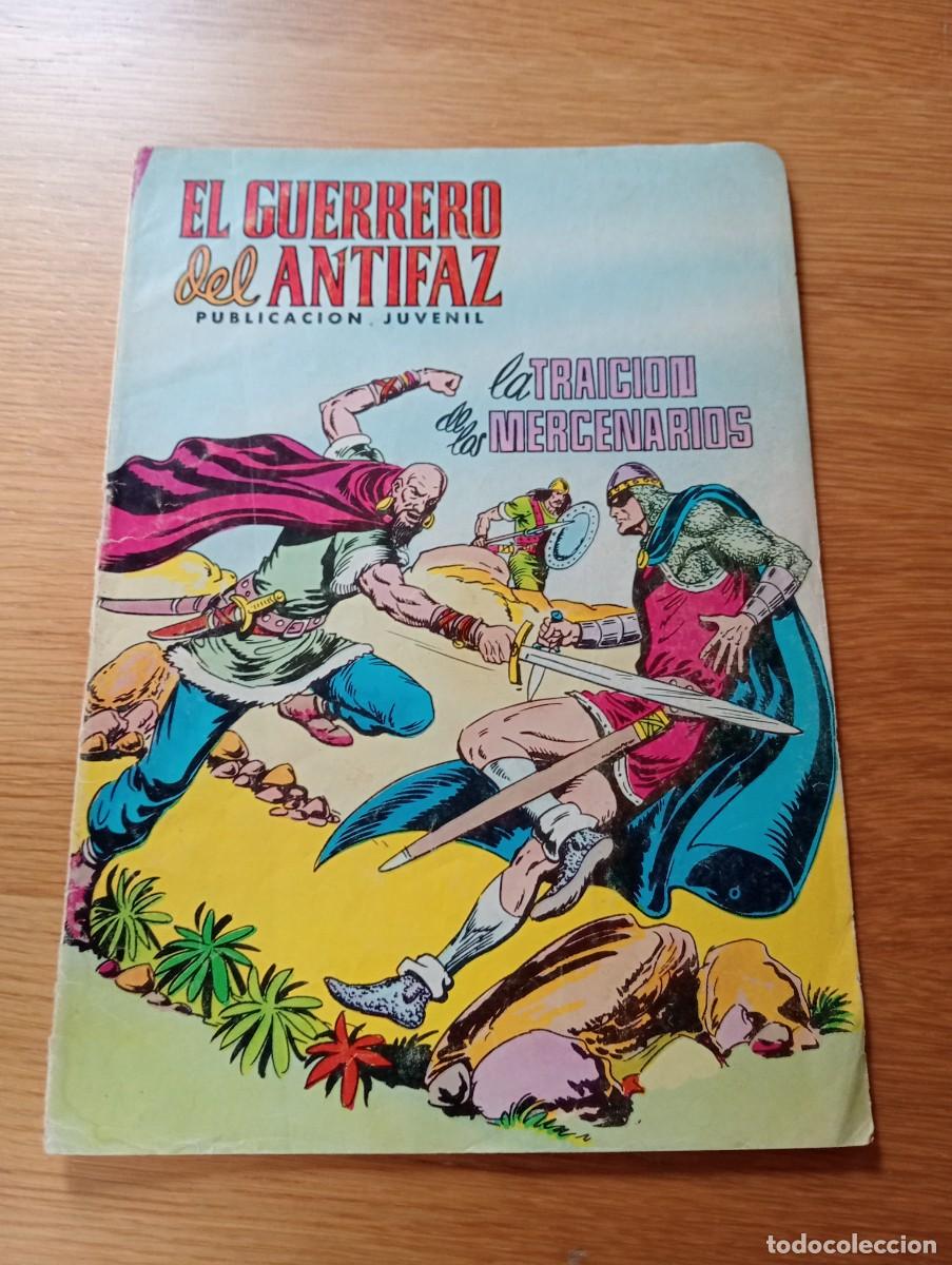 Tebeos: EL GUERRERO DEL ANTIFAZ N.&ordm; 289 (DE 343). LA TRAICI&Oacute;N DE LOS MERCENARIOS. GRAPA. VALENCIANA. 1977.