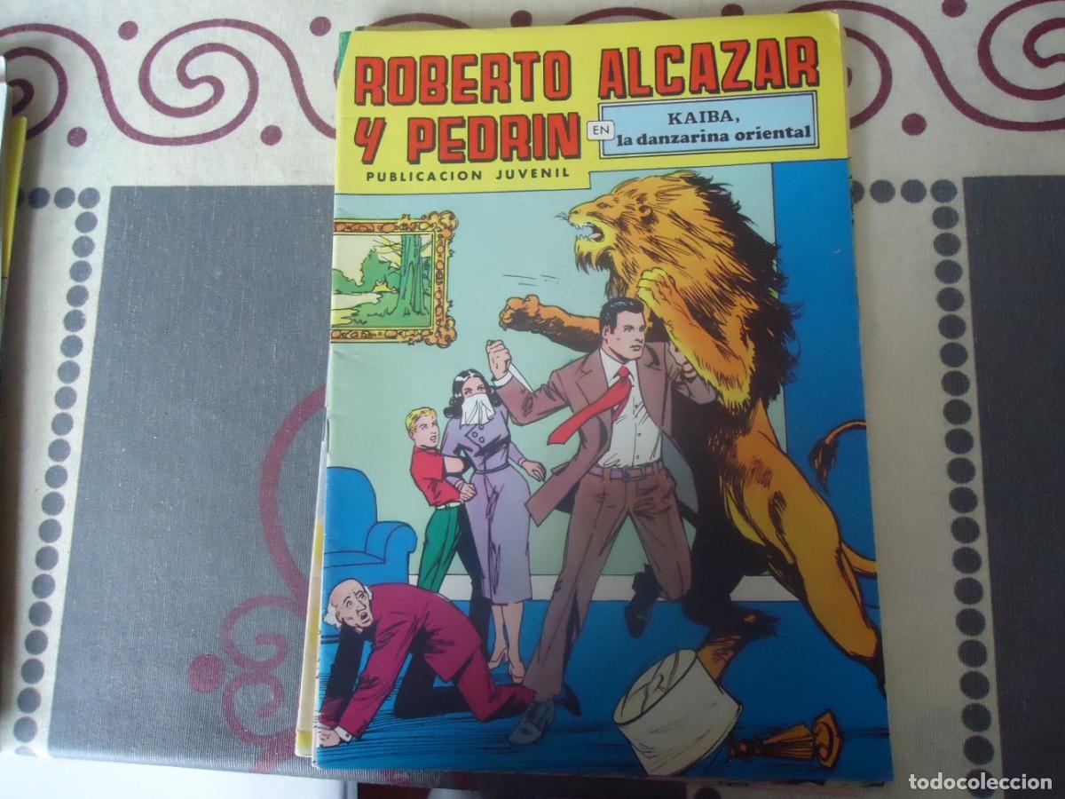 Tebeos: ROBERTO ALCAZAR, KAIBA, LA DANZARINA ORIENTAL