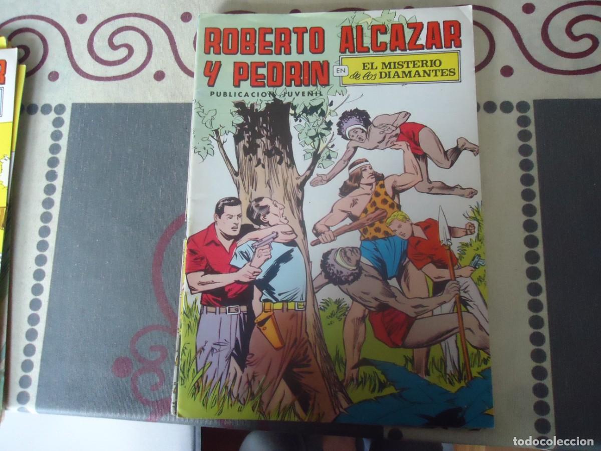 Tebeos: ROBERTO ALCAZAR, EL MISTERIO DE LOS DIAMANTES