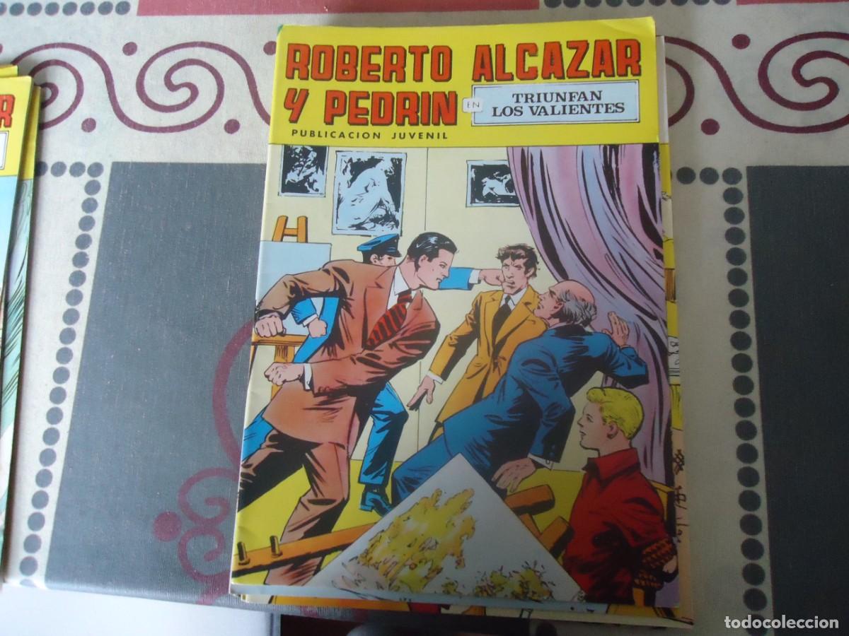 Tebeos: ROBERTO ALCAZAR, TRIUNFAN LOS VALIENTES
