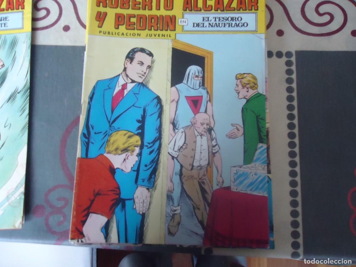 Tebeos: ROBERTO ALCAZAR, EL TESORO DEL NAUFRAGO
