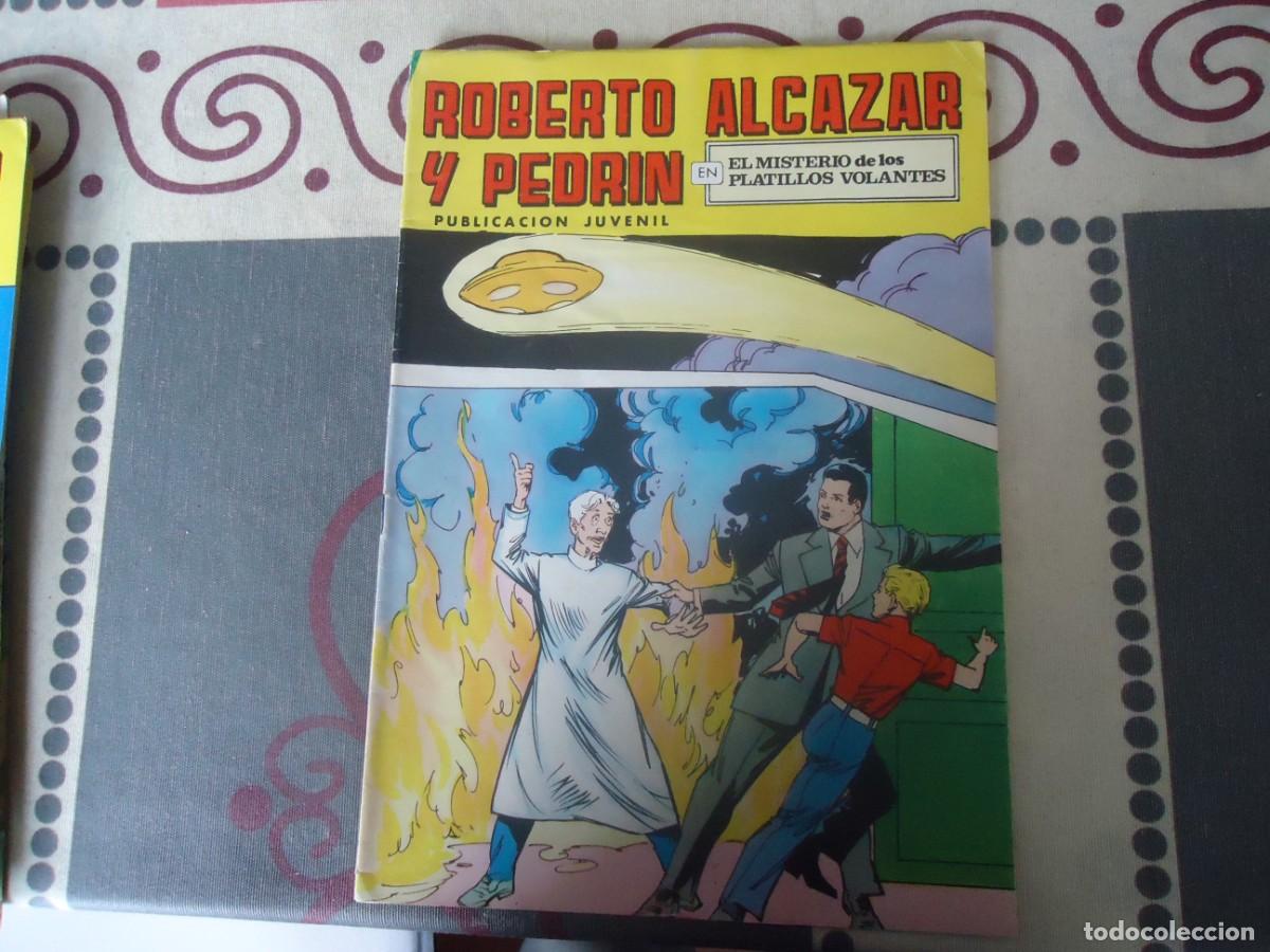 Tebeos: ROBERTO ALCAZAR, EL MISTERIO DE LOS PLATILLOS VOLANTES