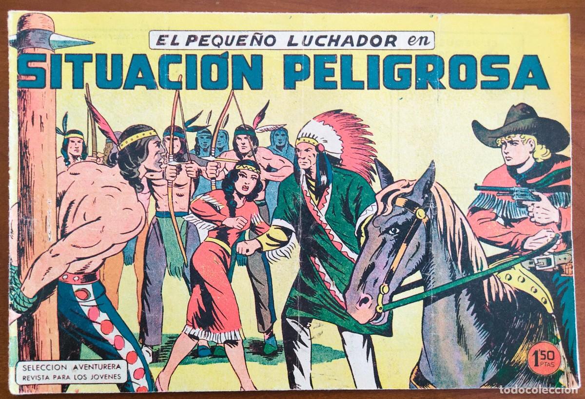 Tebeos: EL PEQUE&Ntilde;O LUCHADOR N&ordm; 12 - SITUACI&Oacute;N PELIGROSA - EDITORIAL VALENCIANA