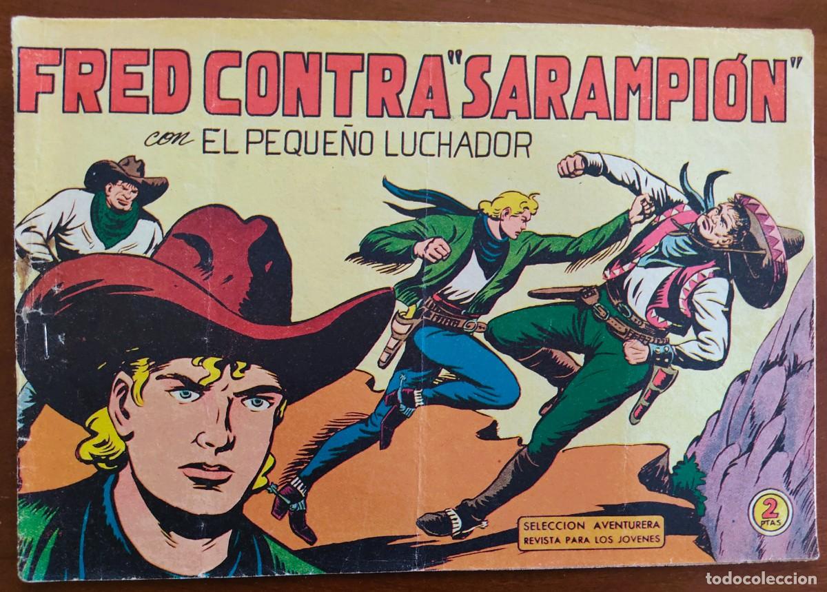 Tebeos: EL PEQUE&Ntilde;O LUCHADOR N&ordm; 98 - FRED CONTRA SARAMPI&Oacute;N - EDITORIAL VALENCIANA
