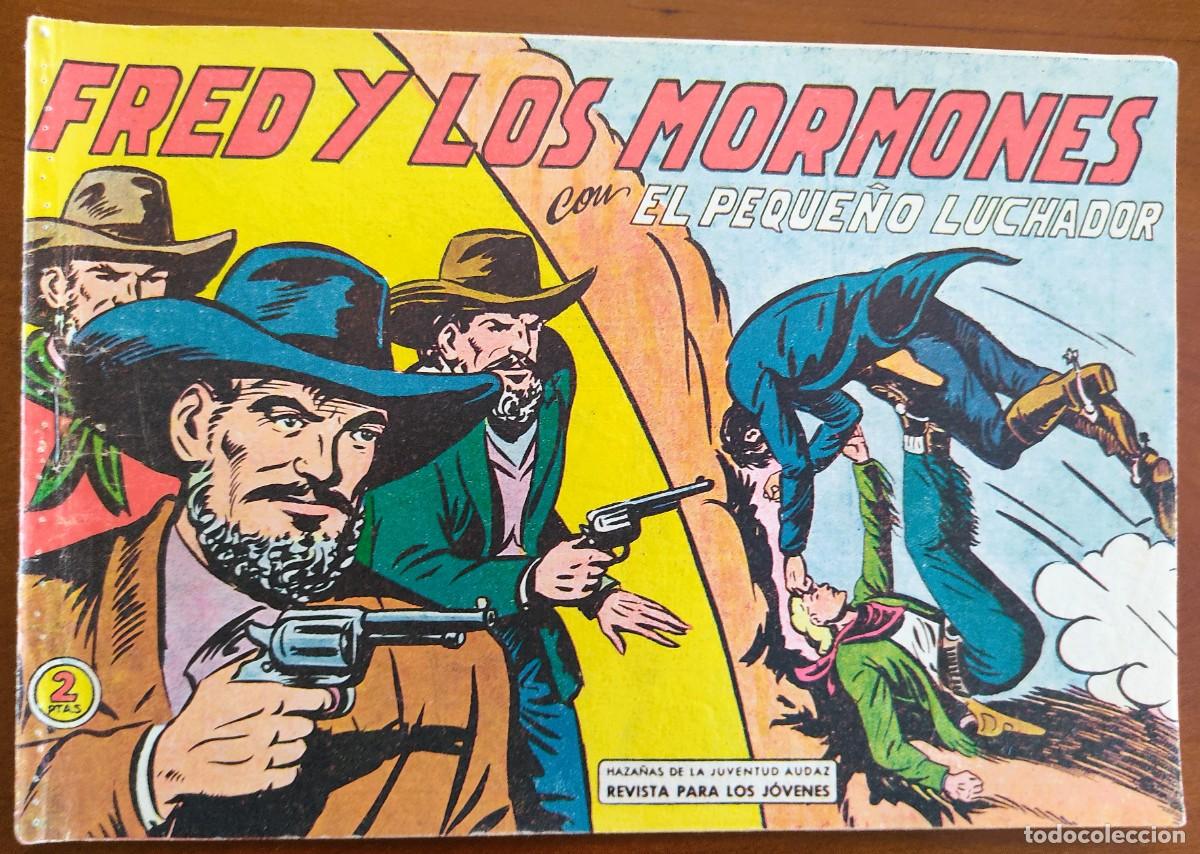 Tebeos: EL PEQUE&Ntilde;O LUCHADOR N&ordm; 134 - FRED Y LOS MORMONES - EDITORIAL VALENCIANA