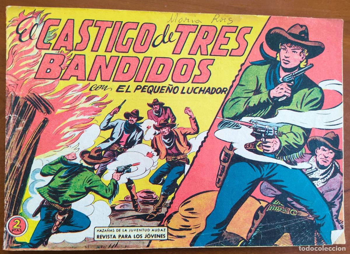 Tebeos: EL PEQUE&Ntilde;O LUCHADOR N&ordm; 137 - EL CASTIGO DE TRES BANDIDOS - EDITORIAL VALENCIANA