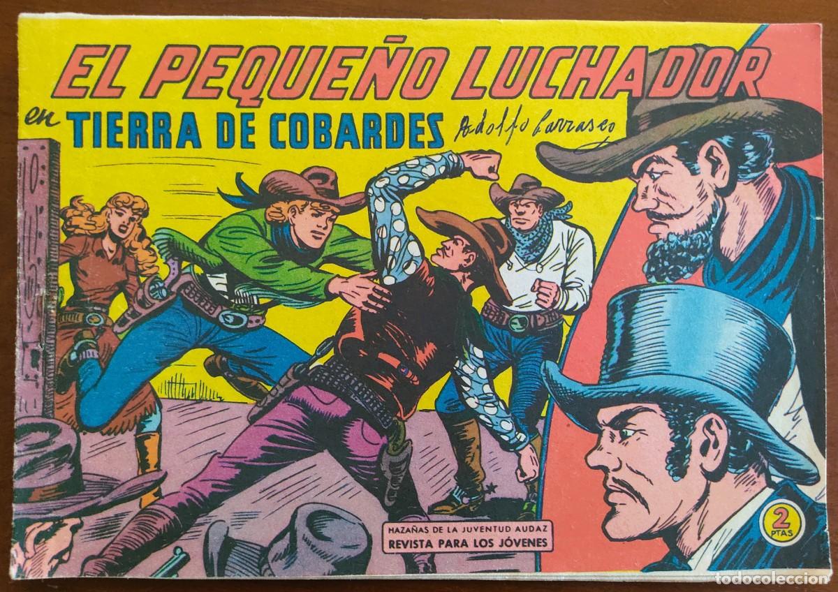 Tebeos: EL PEQUE&Ntilde;O LUCHADOR N&ordm; 213 - TIERRA DE COBARDES - EDITORIAL VALENCIANA