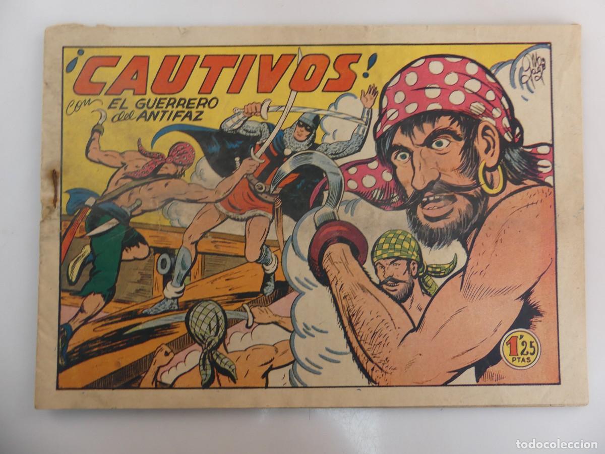 Giornalini: COMIC - CAUTIVOS - CON GUERRERO DEL ANTIFAZ - EDITORIAL VALENCIANA
