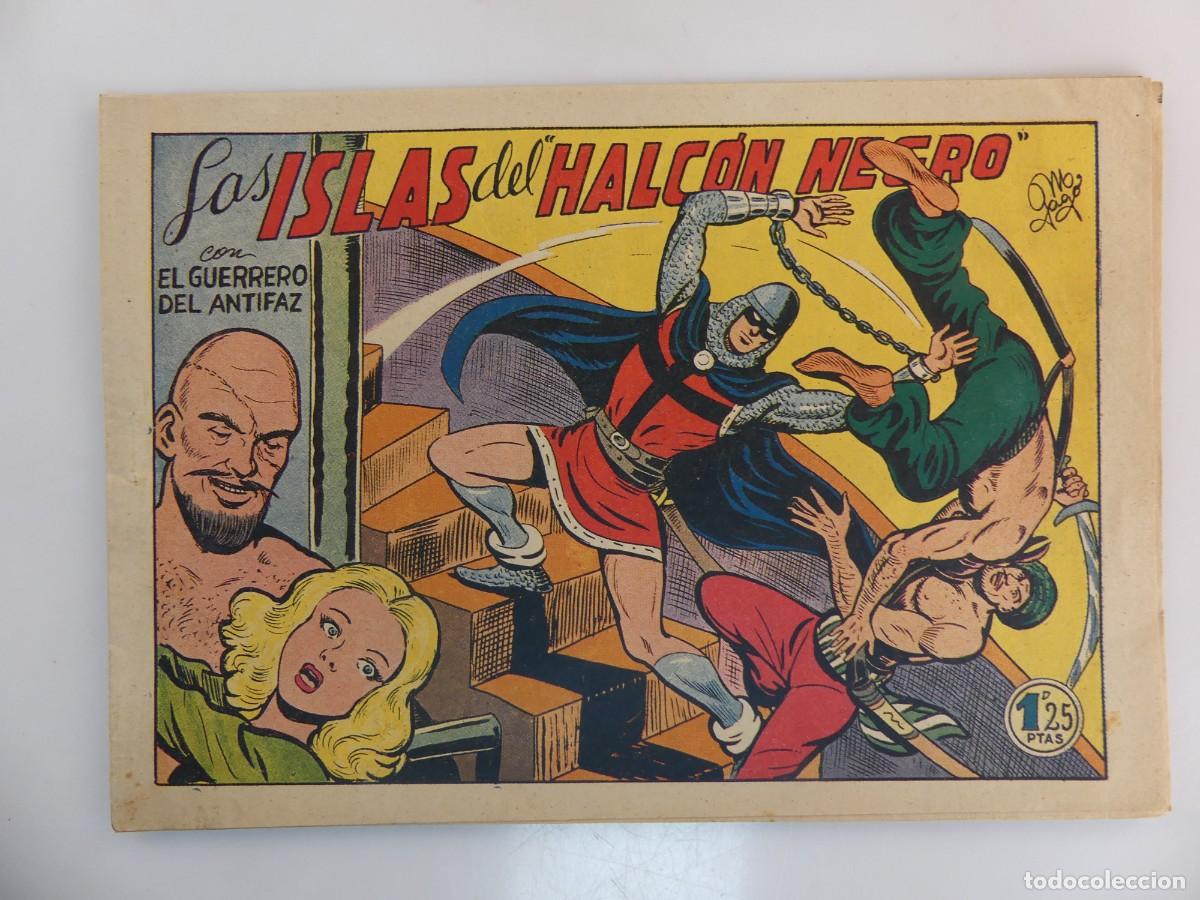 Tebeos: COMIC &ndash; LAS ISLAS DEL HALCON NEGRO - CON GUERRERO DEL ANTIFAZ - EDITORIAL VALENCIANA