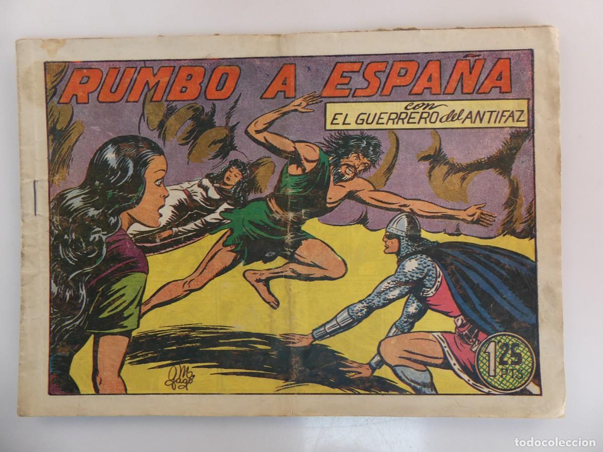 Livros de Banda Desenhada: COMIC &ndash; RUMBO A ESPA&Ntilde;A - CON GUERRERO DEL ANTIFAZ - EDITORIAL VALENCIANA