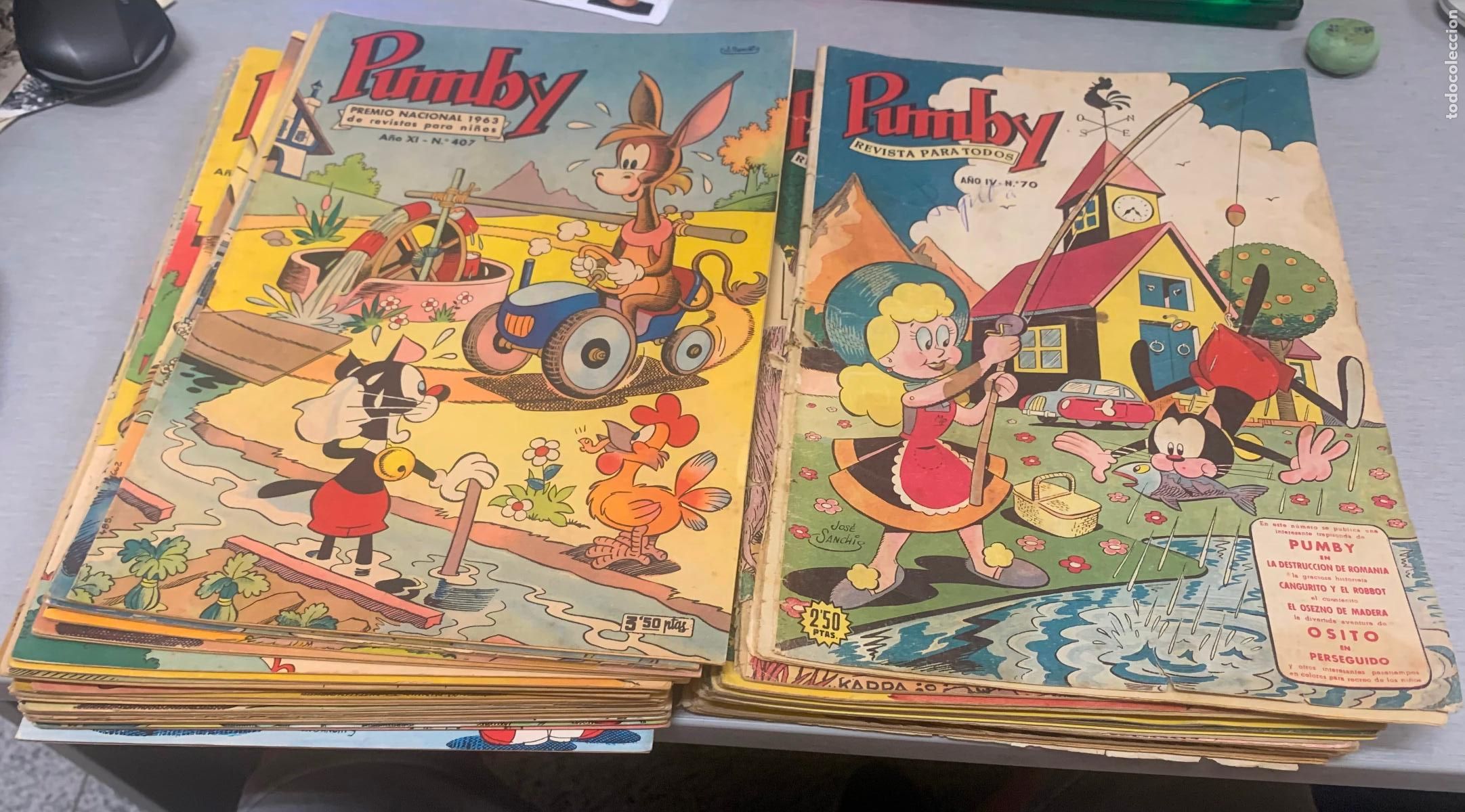 Tebeos: PUMBY / LOTE CON 44 N&Uacute;MEROS / VALENCIANA