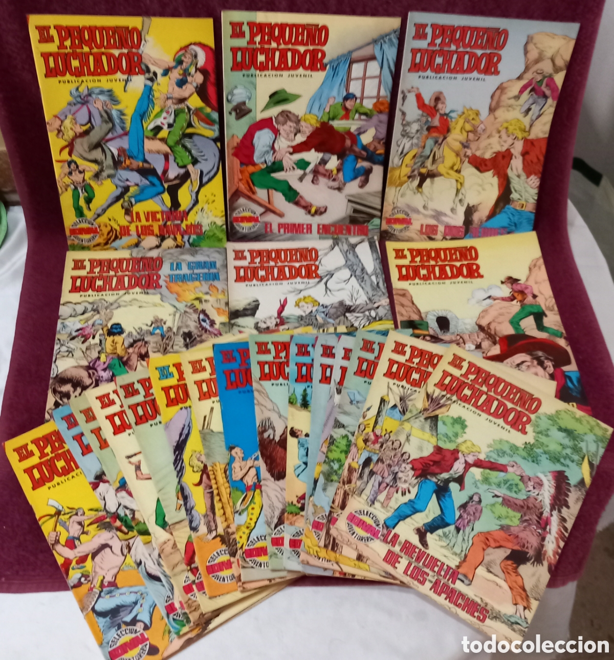 Tebeos: EL PEQUE&Ntilde;O LUCHADOR/21 COMICS/POCAS SE&Ntilde;ALES BIEN CONSERVADOS