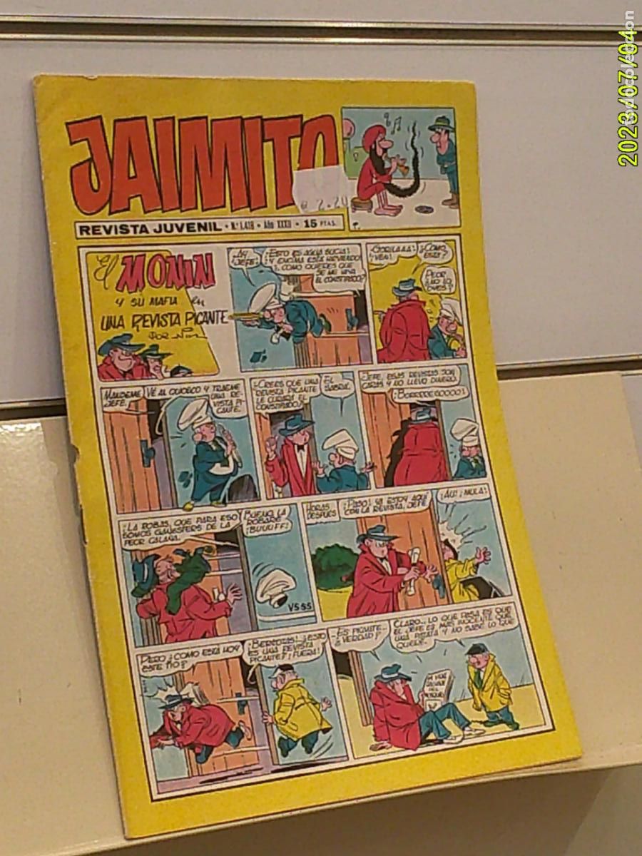 Tebeos: JAIMITO N&ordm; 1418 A&Ntilde;O XXXII - VALENCIANA