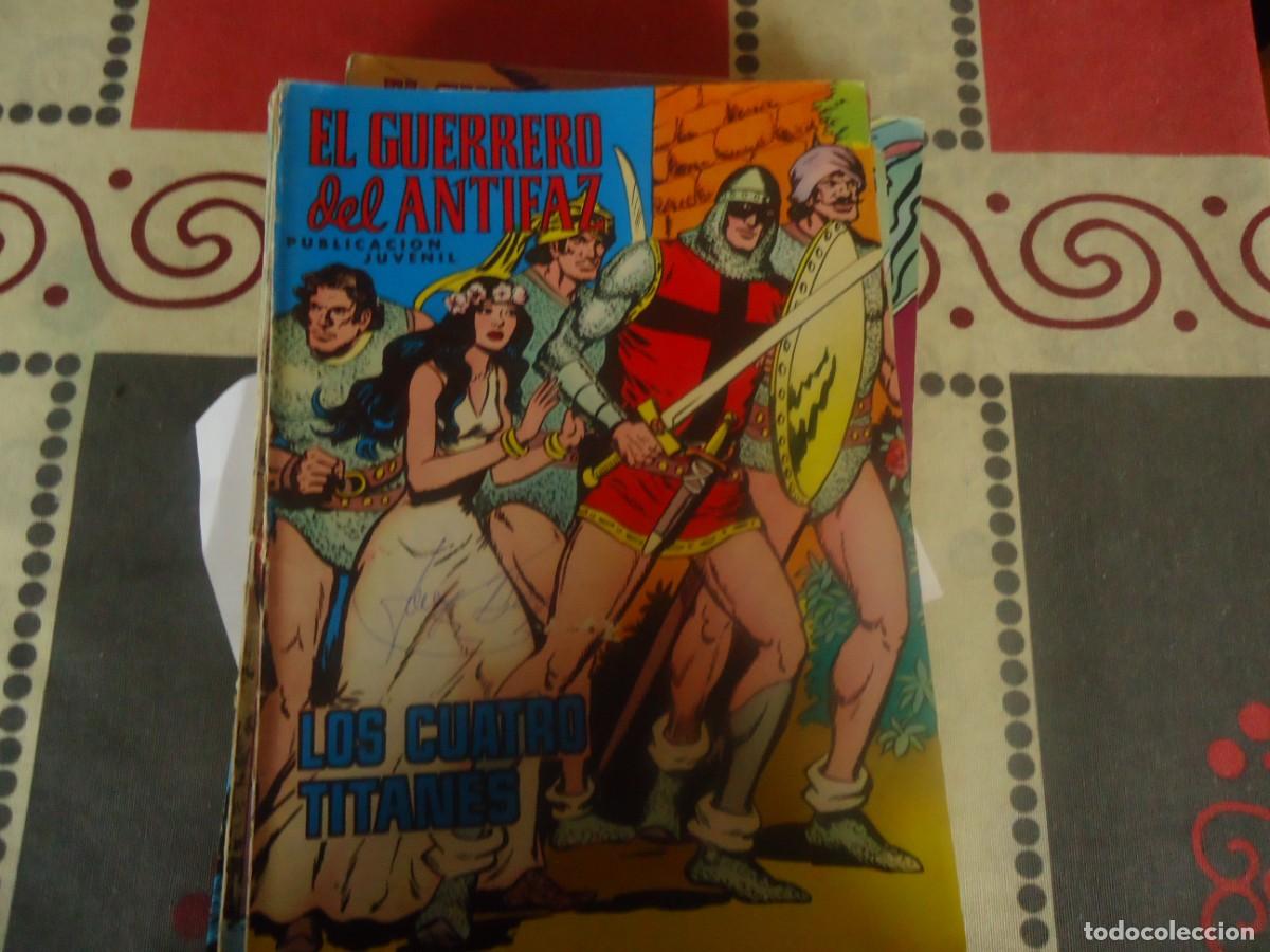 Tebeos: GUERRERO DEL ANTIFAZ N&ordm; 17 LOS CUATRO TITANES