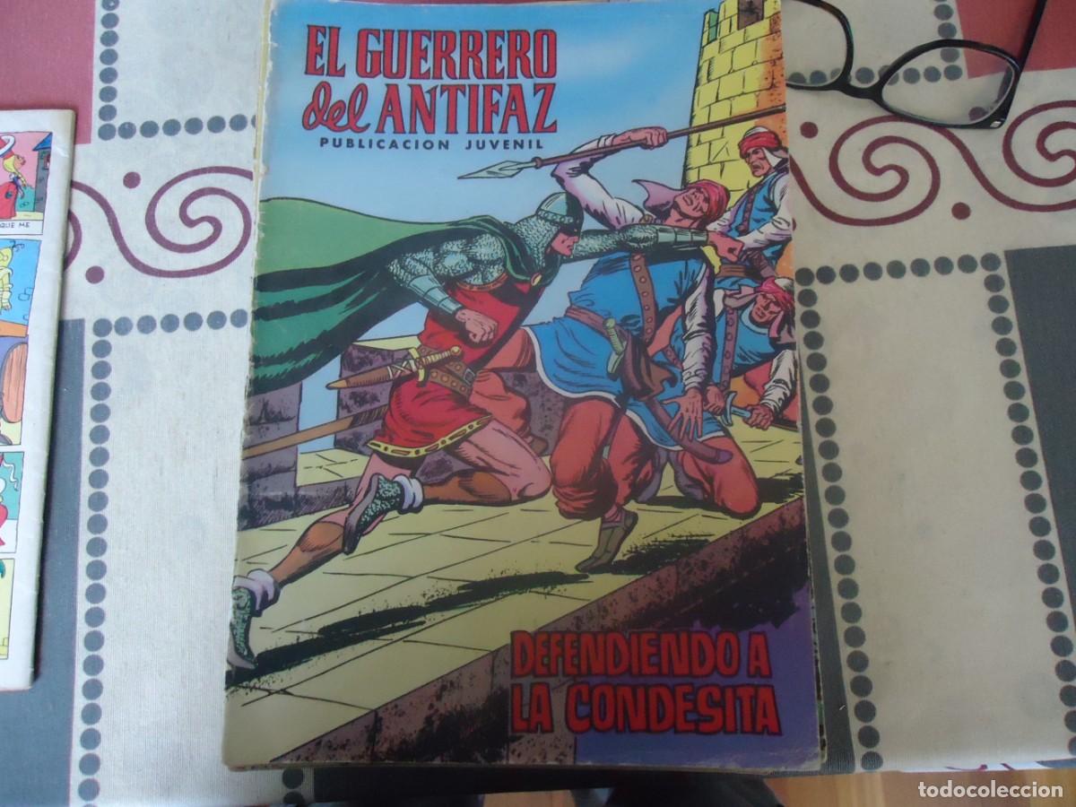 Tebeos: GUERRERO DEL ANTIFAZ N&ordm; 60, defendiendo a la condesita