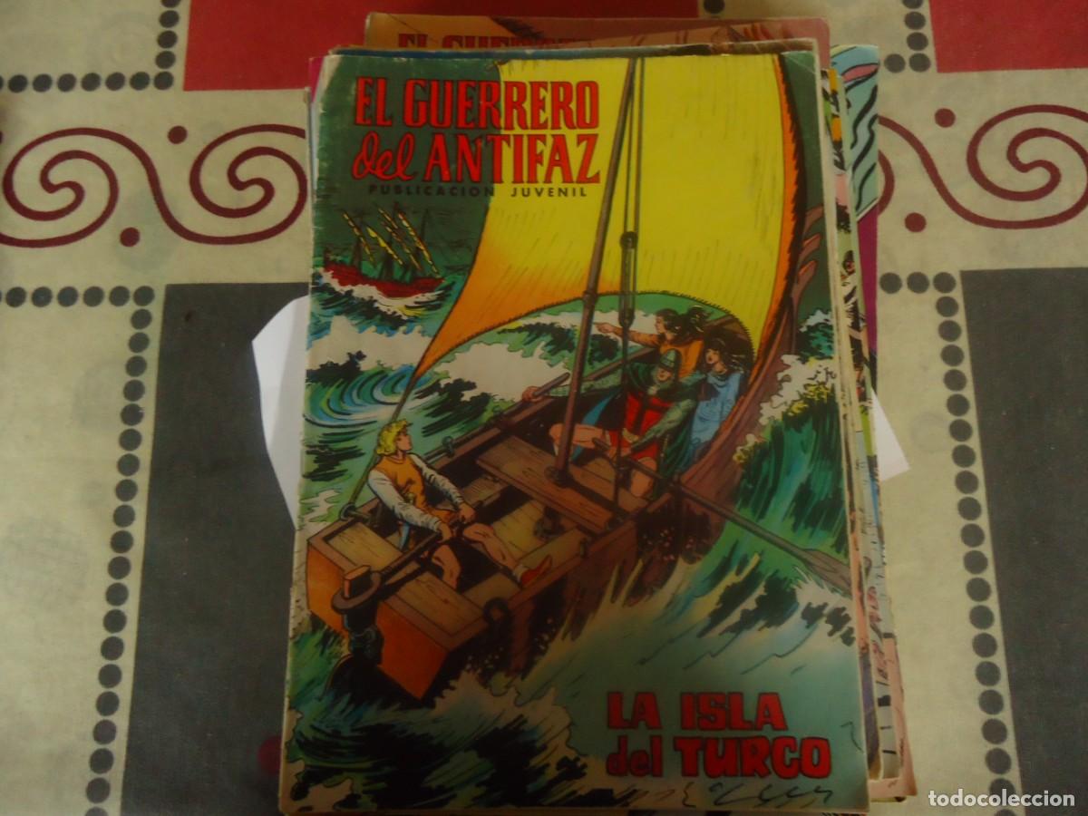 Tebeos: GUERRERO DEL ANTIFAZ N&ordm; 72, LA ISLA DEL TURCO