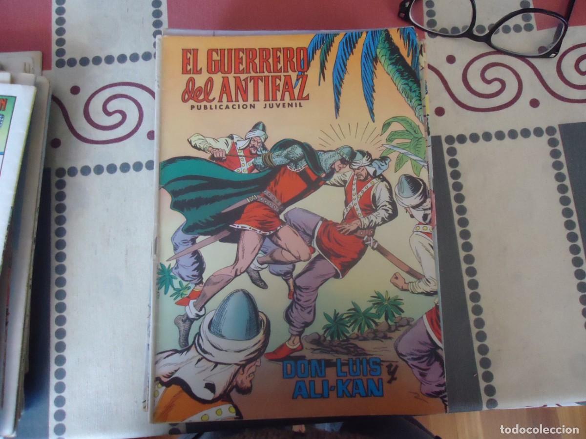 Tebeos: GUERRERO DEL ANTIFAZ N&ordm; 134, don luis y ali kan