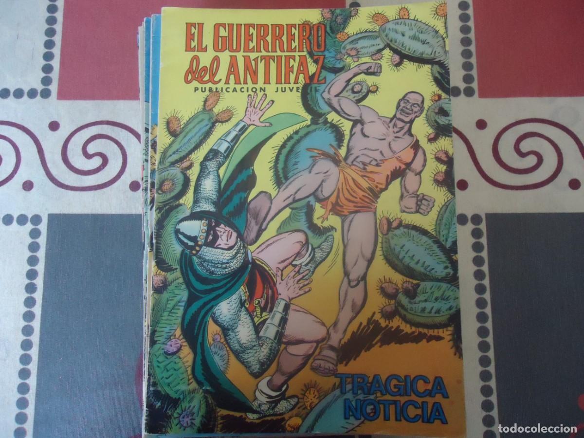 Tebeos: GUERRERO DEL ANTIFAZ N&ordm; 139, tragica noticia