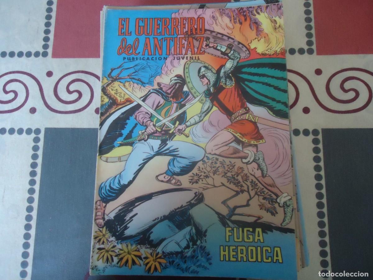 Tebeos: GUERRERO DEL ANTIFAZ N&ordm; 140, fuga heroica