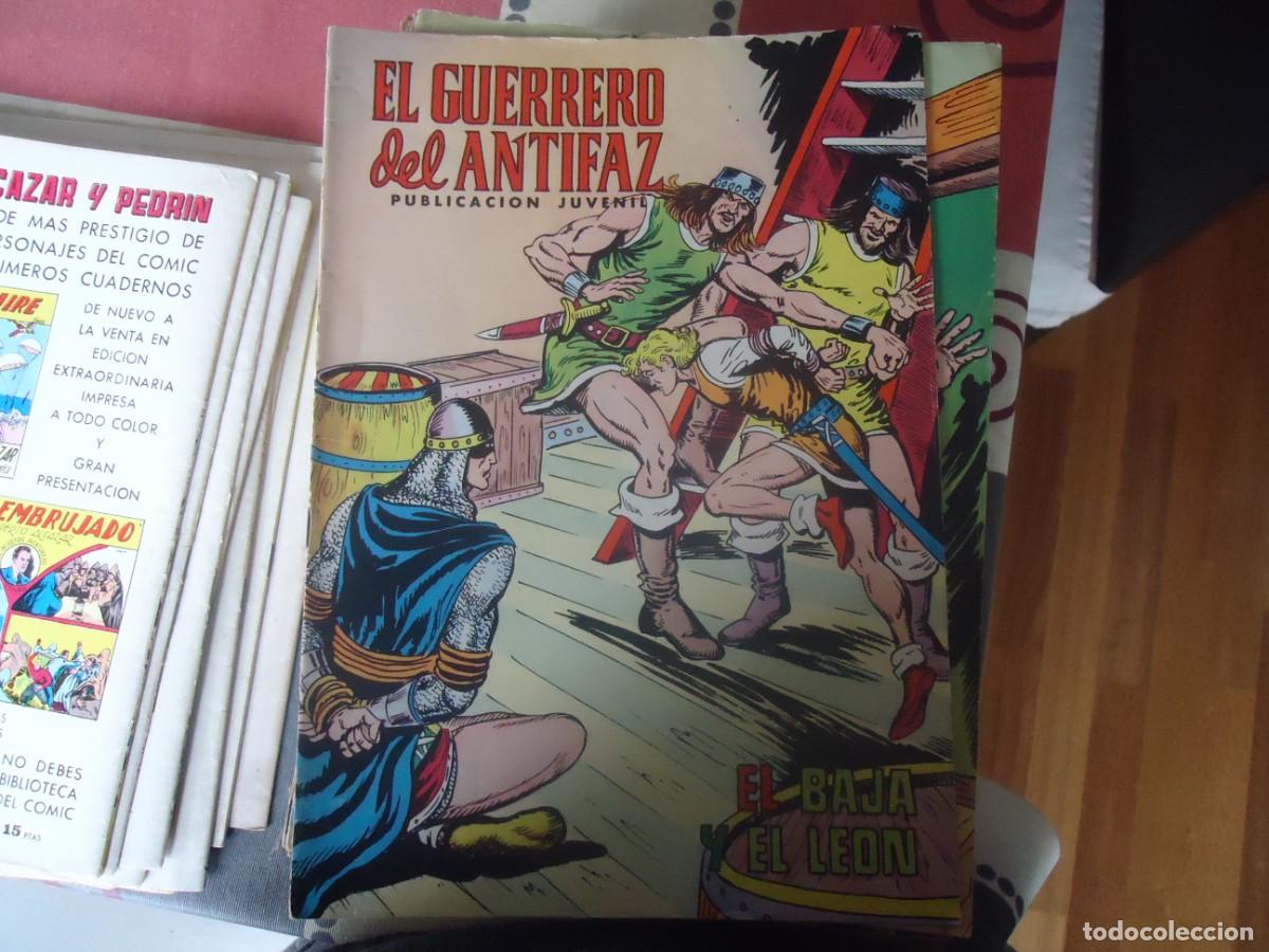 Tebeos: GUERRERO DEL ANTIFAZ N&ordm; 207, el baja y el leon