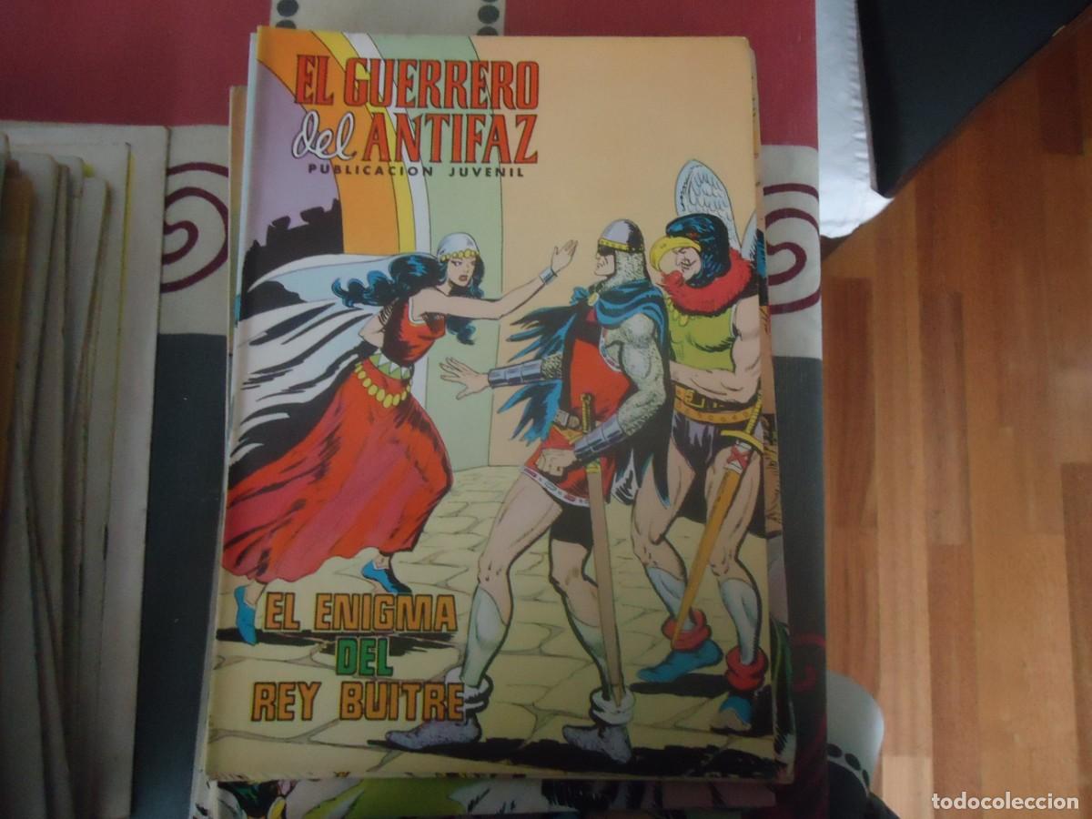Tebeos: GUERRERO DEL ANTIFAZ N&ordm; 265, el enigma del rey buitre