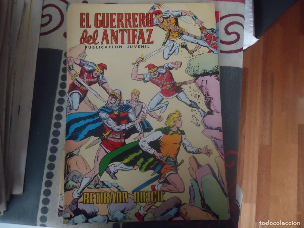 Tebeos: GUERRERO DEL ANTIFAZ N&ordm; 341, retirada dificil