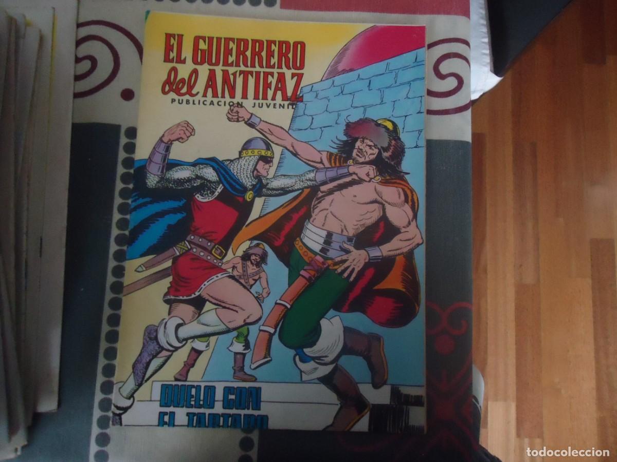Tebeos: GUERRERO DEL ANTIFAZ N&ordm; 343, duelo con el tartaro