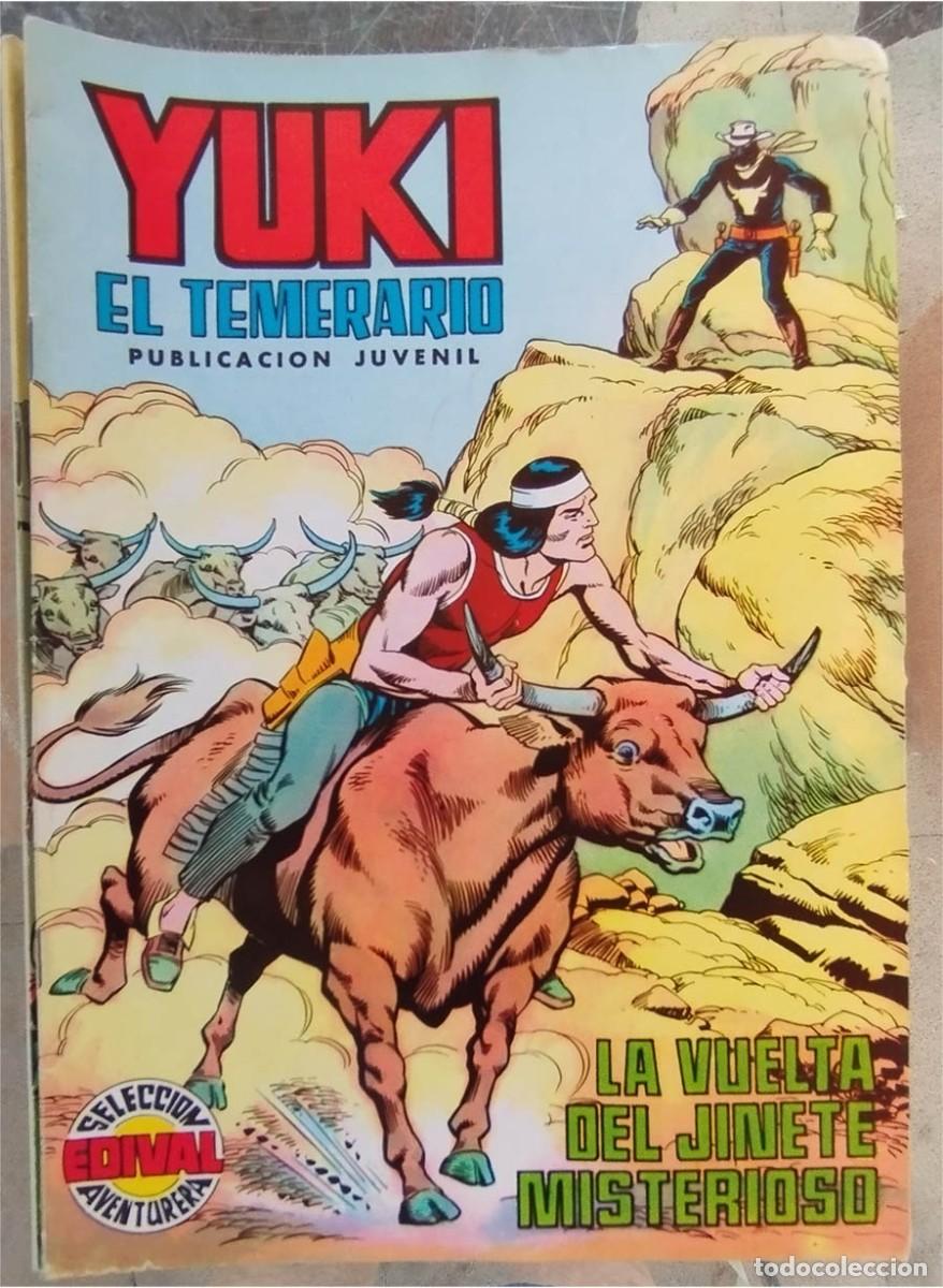 Tebeos: YUKI EL TEMERARIO N.&ordm; 14 LA VUELTA DEL JINETE MISTERIOSO EDIVAL SELECCI&Oacute;N AVENTURERA