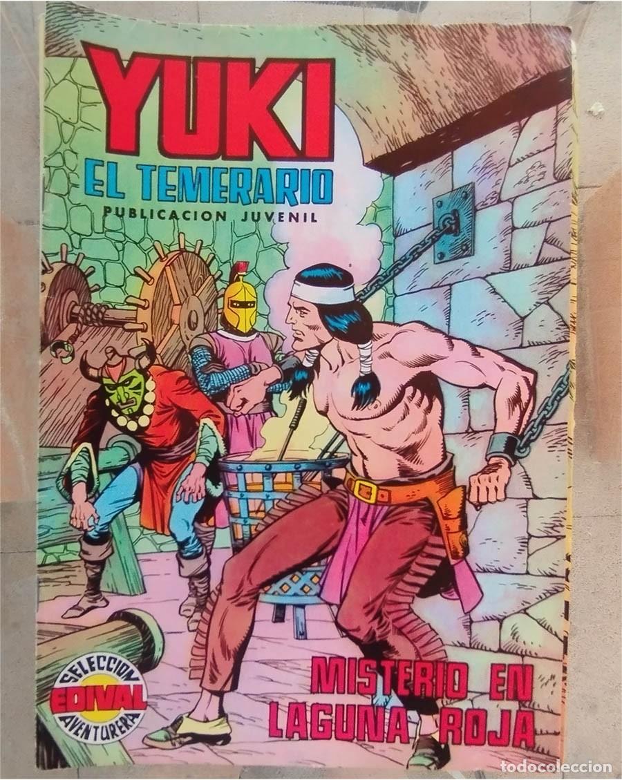 Tebeos: YUKI EL TEMERARIO N.&ordm; 13 MISTERIO EN LA LAGUNA ROJA EDIVAL SELECCI&Oacute;N AVENTURERA
