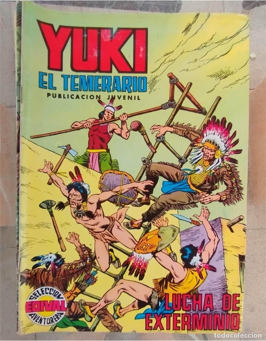 Tebeos: YUKI EL TEMERARIO N.&ordm; 12 LUCHA DE EXTERMINIO EDIVAL SELECCI&Oacute;N AVENTURERA
