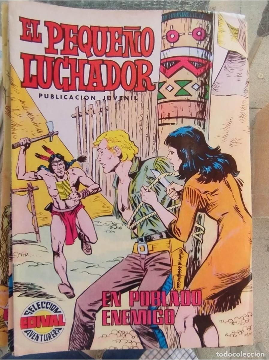 Tebeos: EL PEQUE&Ntilde;O LUCHADOR N.&ordm; 9 EN EL POBLADO ENEMIGO EDIVAL SELECCI&Oacute;N AVENTURERA