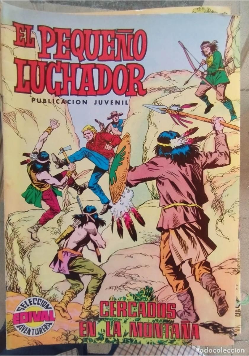 Tebeos: EL PEQUE&Ntilde;O LUCHADOR N.&ordm; 13 CERCADOS EN LAS MONTA&Ntilde;AS EDIVAL SELECCI&Oacute;N AVENTURERA