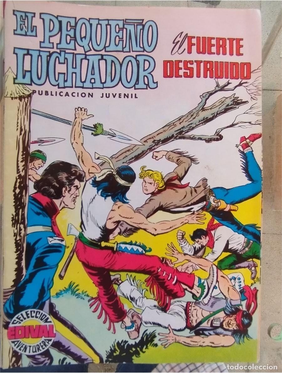 Tebeos: EL PEQUE&Ntilde;O LUCHADOR N.&ordm; 35 EL FUERTE DESTRUIDO EDIVAL SELECCI&Oacute;N AVENTURERA
