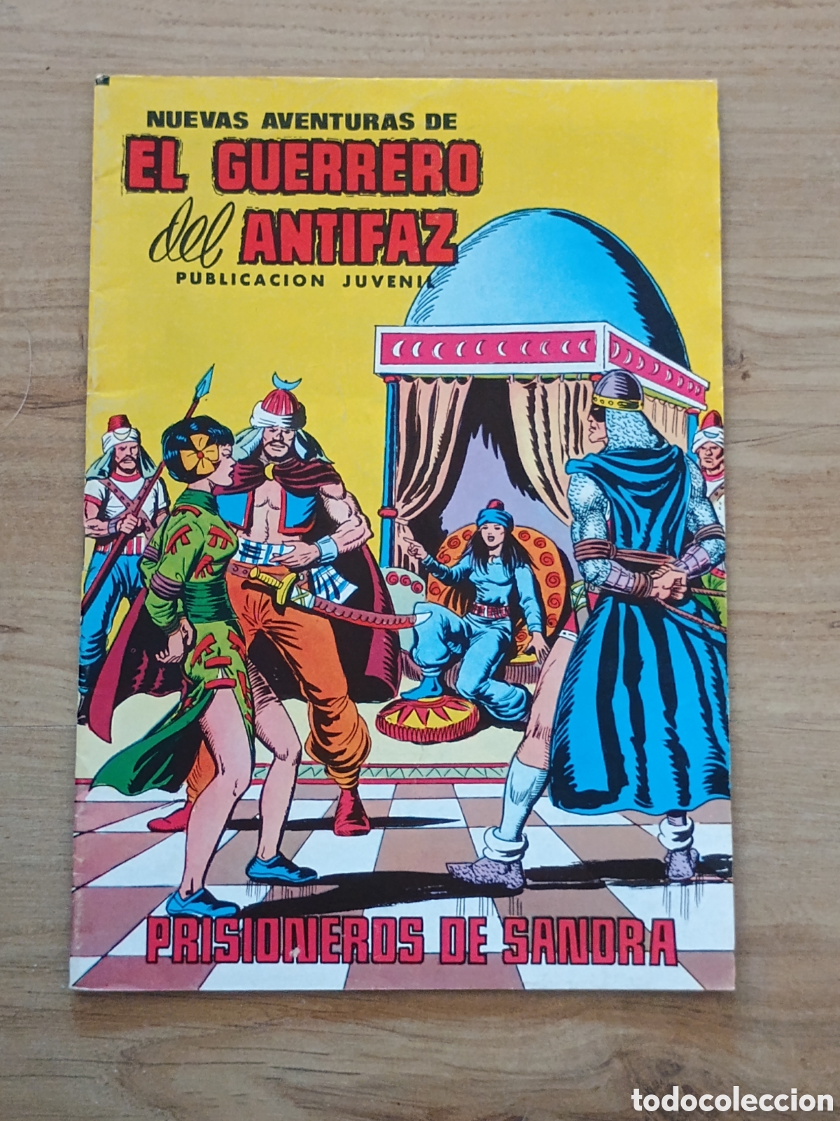 Tebeos: Nuevas aventuras de El Guerrero del Antifaz n&deg; 19
