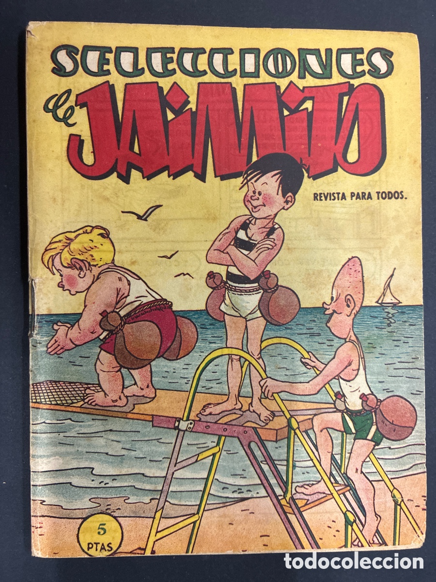 Tebeos: COMIC SELECCIONES JAIMITO N&ordm; 4 EDITORIAL VALENCIANA