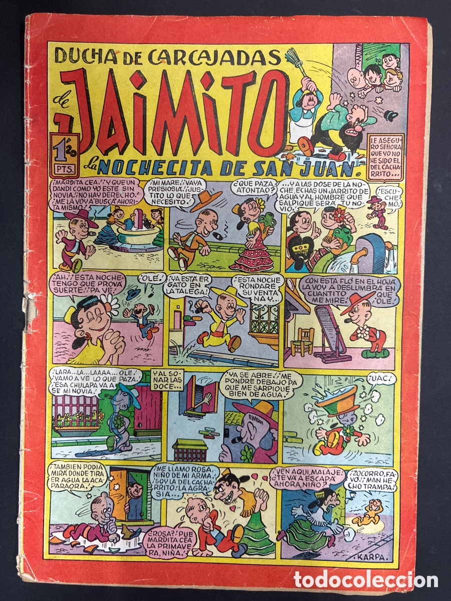 Tebeos: COMIC DUCHA DE CARCAJADAS DE JAIMITO EDITORIAL VALENCIANA