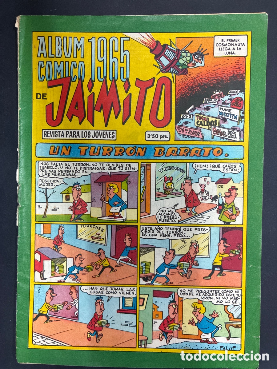 Tebeos: COMIC ALBUM COMICO 1965 JAIMITO EDITORIAL VALENCIANA